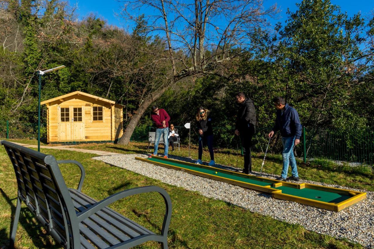 Villa Altavista - Seaview & Relax With Heated Pool & Minigolf Опатія Екстер'єр фото