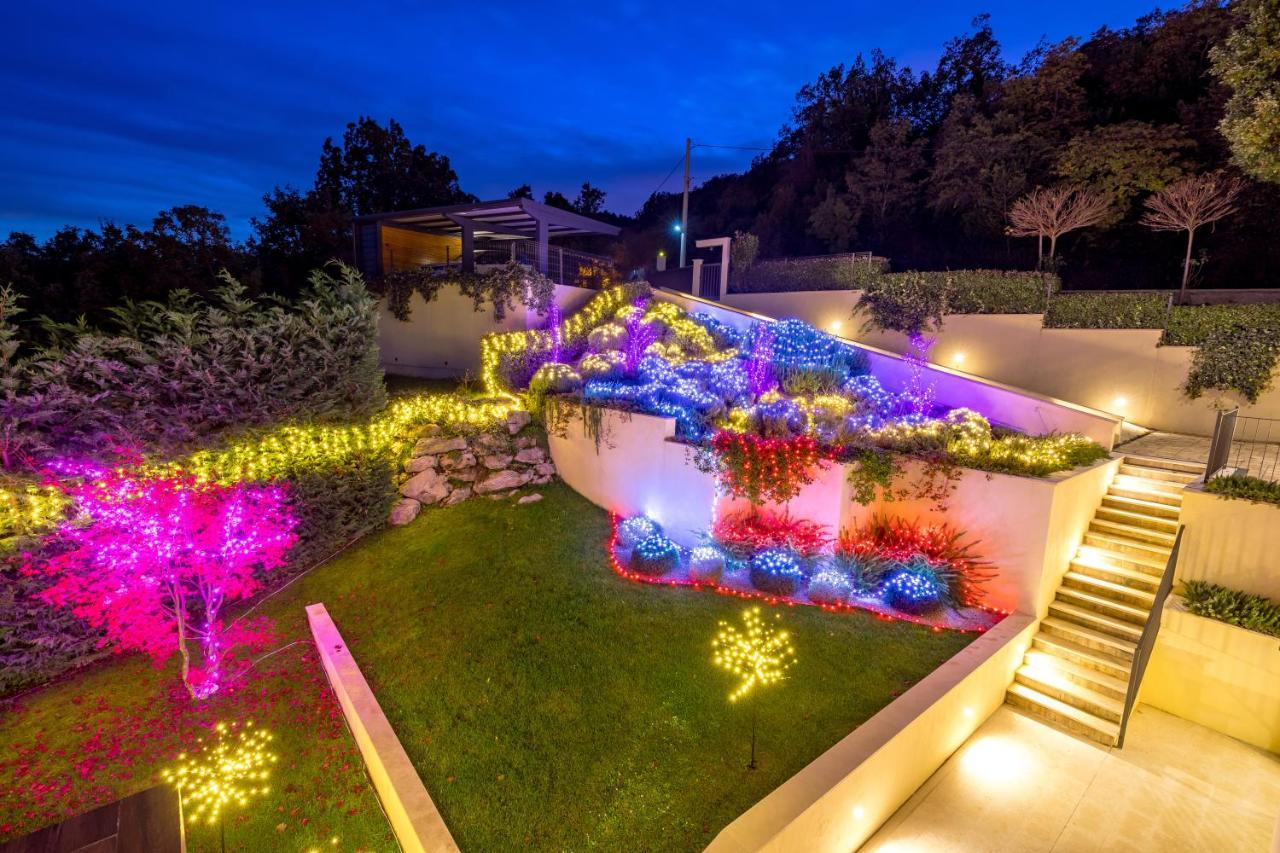 Villa Altavista - Seaview & Relax With Heated Pool & Minigolf Опатія Екстер'єр фото
